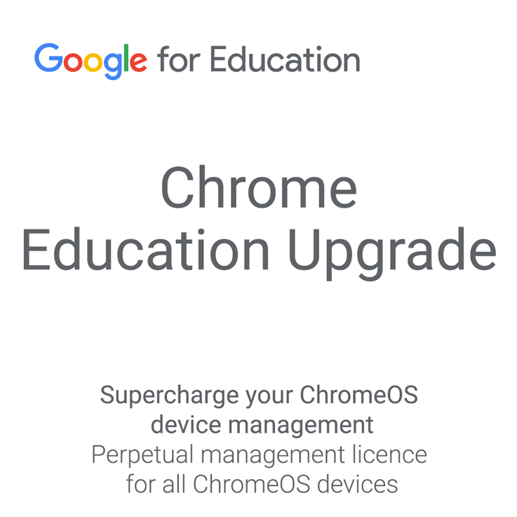 Chrome Education Upgrade